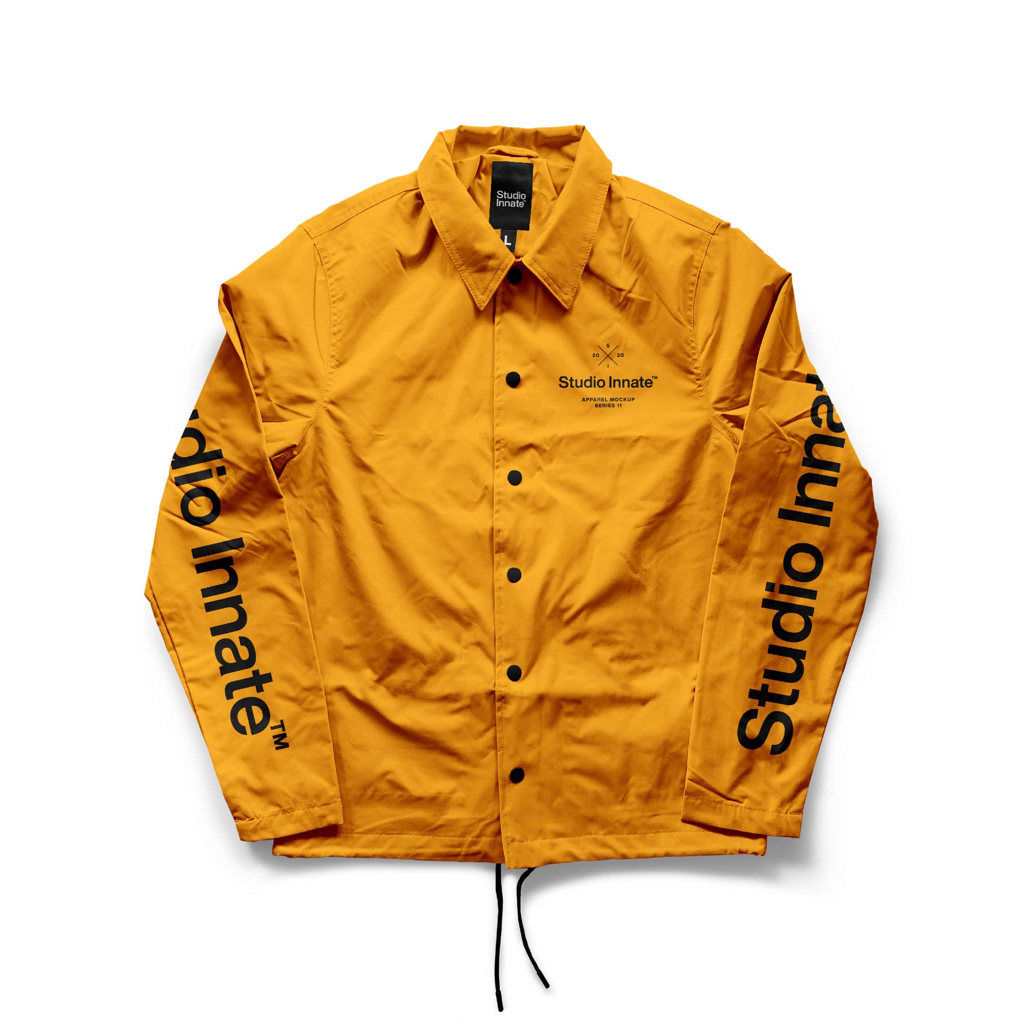 Enhance Your Design Presentations with Our Premium Coach Jacket Mockup