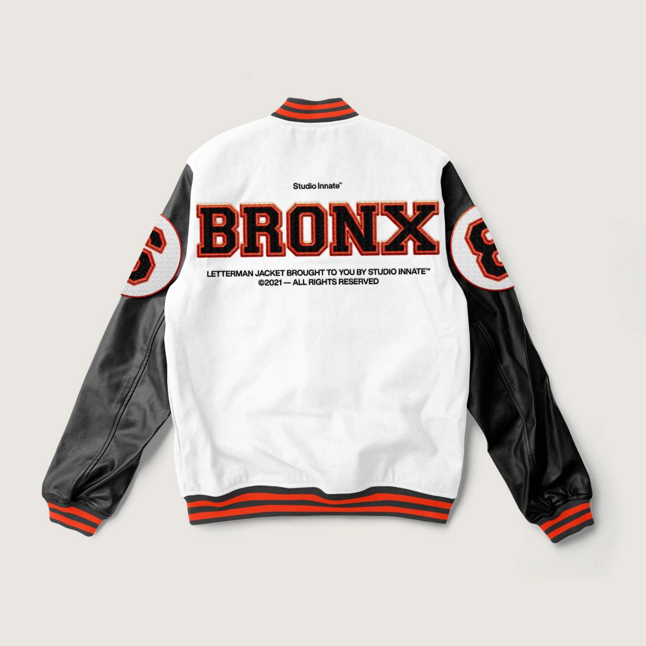 Letterman Jacket Mockup Studio Innate Download