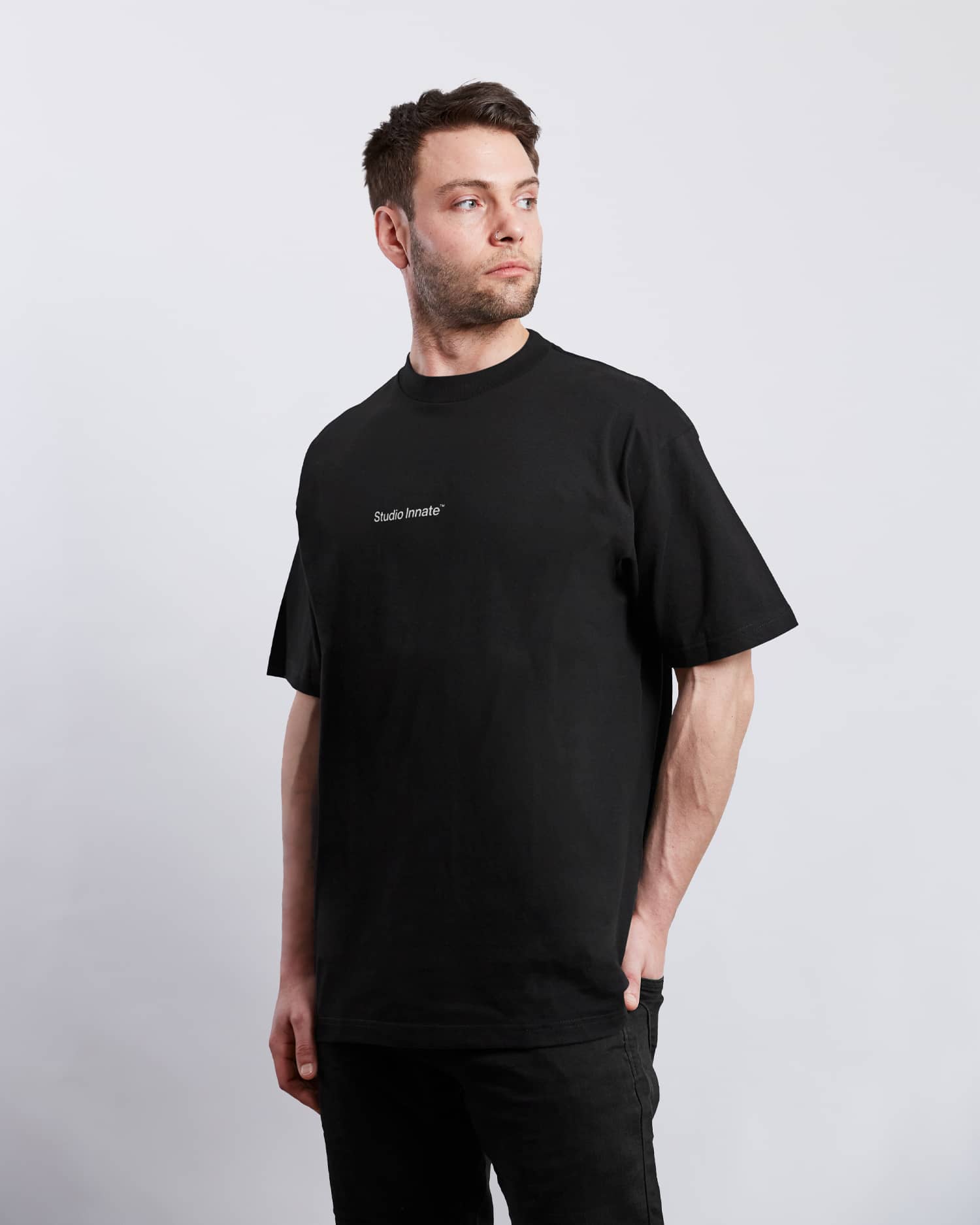 Luxury Black Studio Innate Branded T-Shirt | Official Merchandise