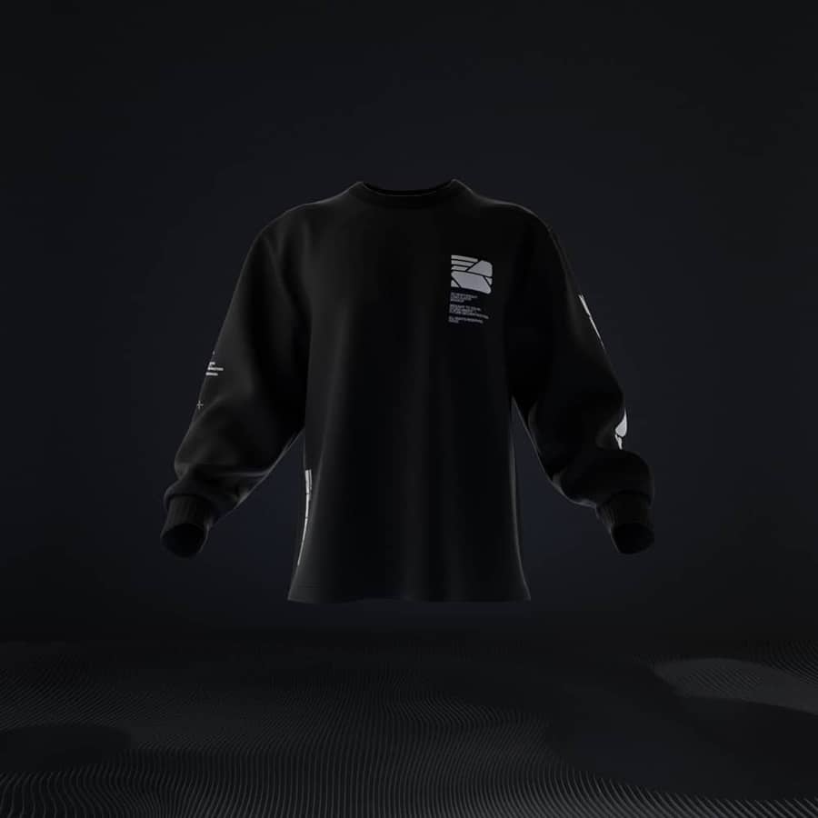 3D Long-sleeved T-shirt Mockup: Bring Your Designs to Life