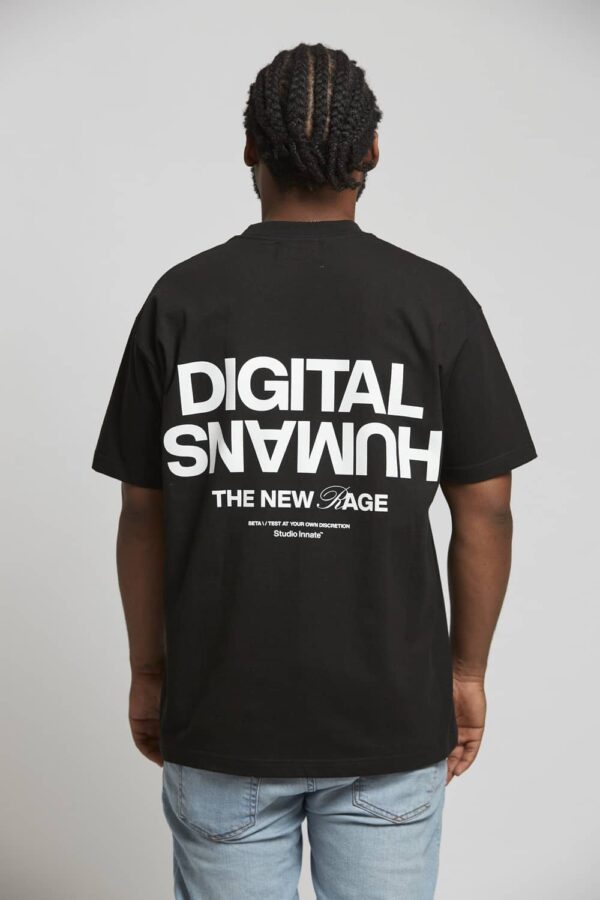 Black Digital Humans T-Shirt - Image 2