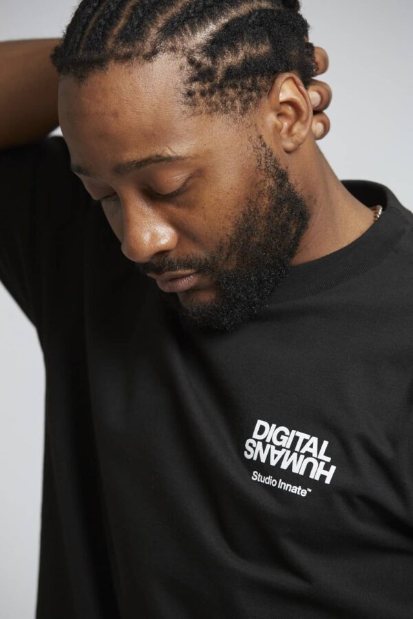 Black Digital Humans T-Shirt - Image 5