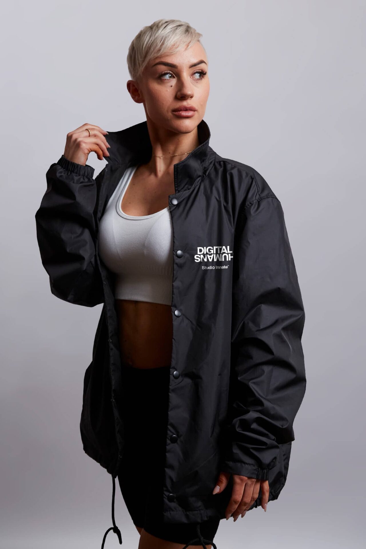 Digital Humans Coach Jacket | Timeless Fashion | Studio Innate™