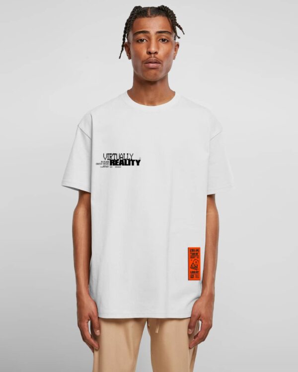 Virtually Reality White T-Shirt - Image 2