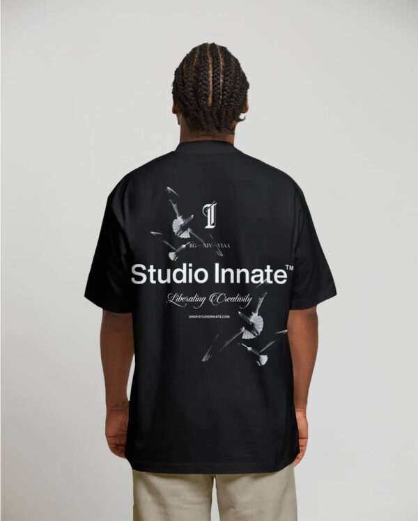 Liberation T-Shirt - Black - Image 2