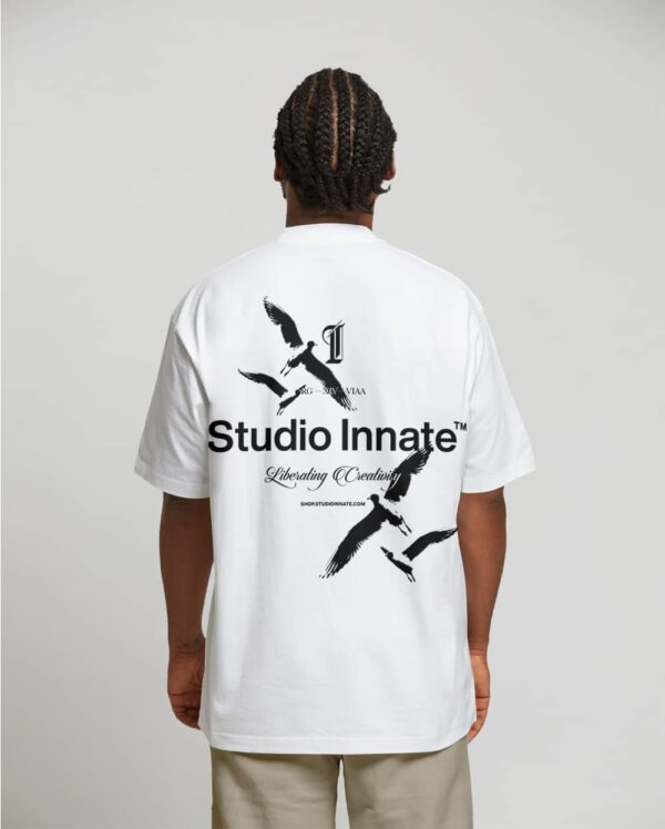 Liberation T-Shirt - White - Image 2