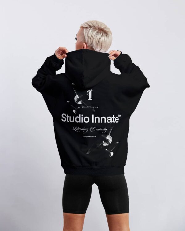 Liberation Hoodie - Black - Image 4