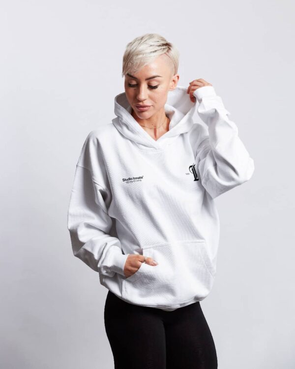 Liberation Hoodie - White - Image 4