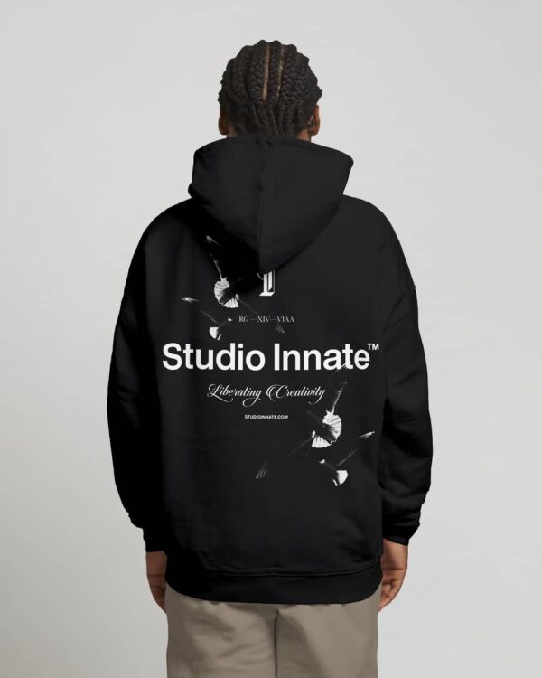 Liberation Hoodie - Black - Image 2