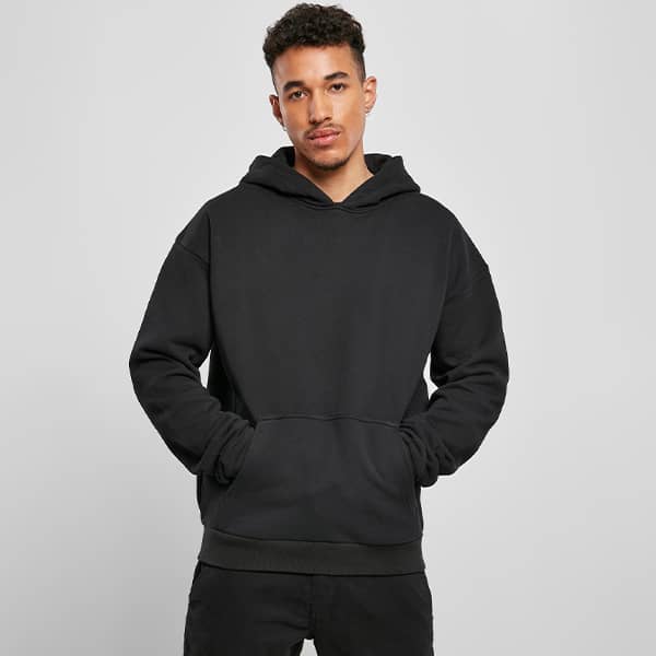 High-quality blank hoodie for streetwear customization