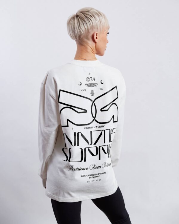 Progressive Obsessive Long Sleeve - White - Image 6