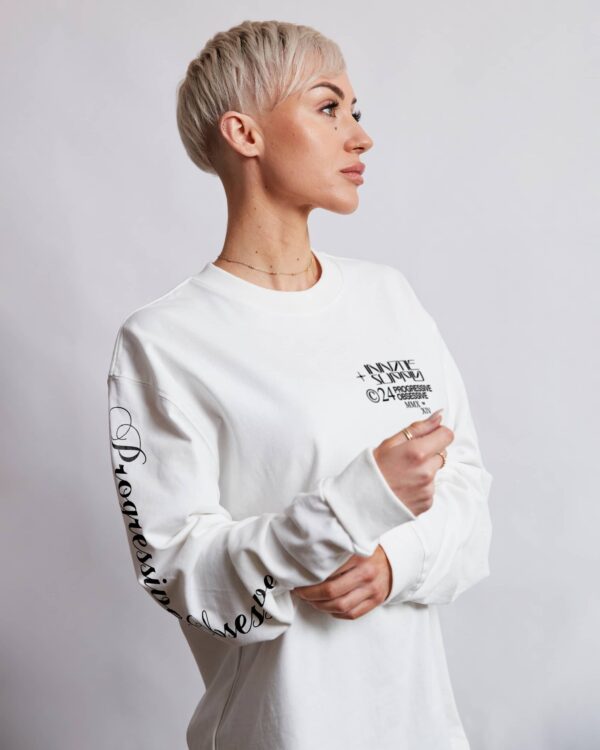 Progressive Obsessive Long Sleeve - White - Image 5