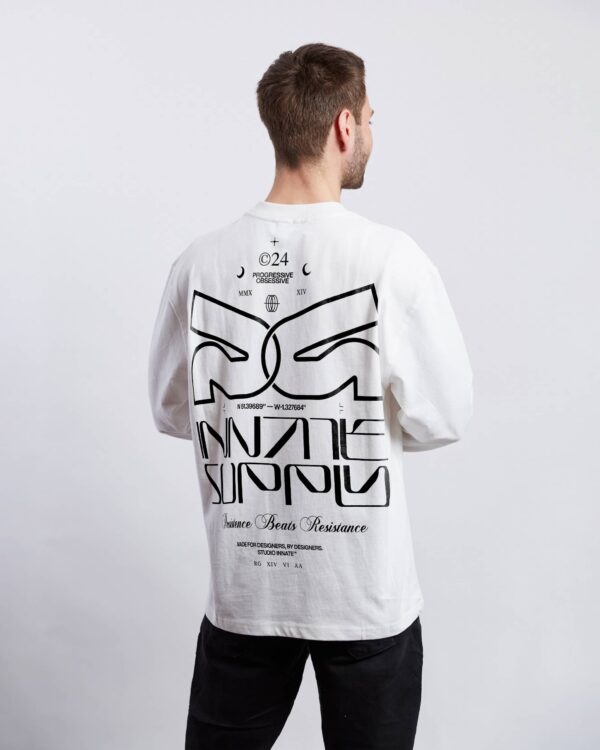 Progressive Obsessive Long Sleeve - White - Image 4