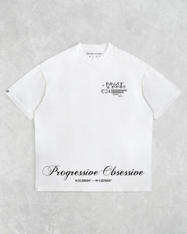 Progressive Obsessive T-Shirt - White - Image 3