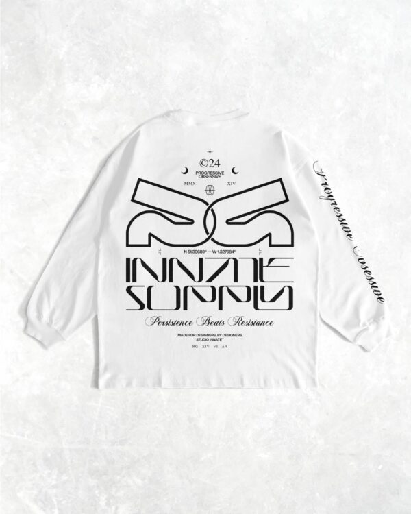 Progressive Obsessive Long Sleeve - White - Image 3