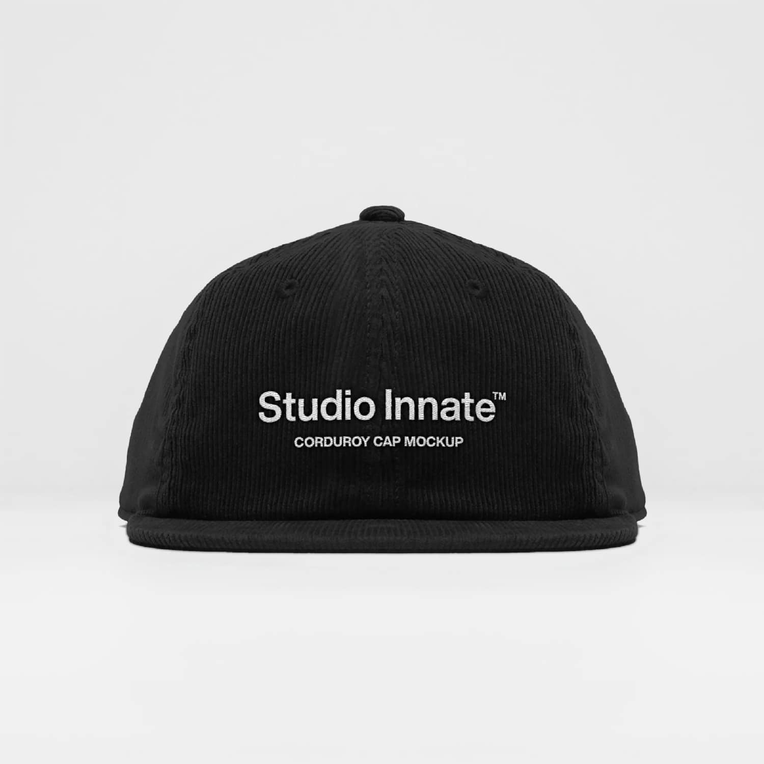 Customisable cap mockup template