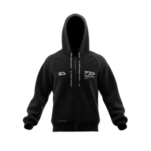 Realistic 3D Zip-Up Hoodie Mockup – Fully Customisable Blender File